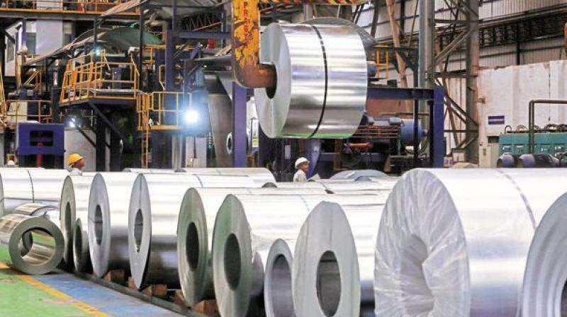 Steel production in India