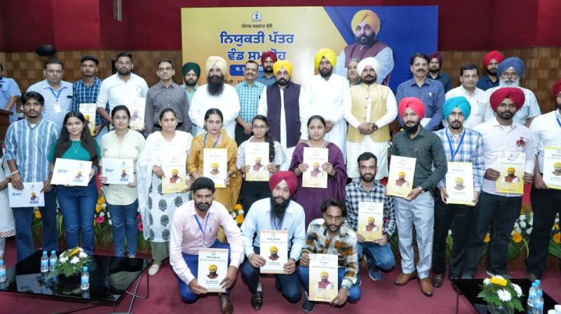 CM HANDS OVER RECRUITMENT LETTER TO 249 YOUTH IN VARIOUS GOVERNMENT DEPARTMENTS