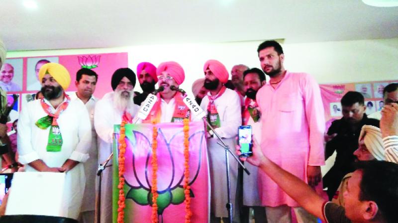 Shwet Malik During Rally