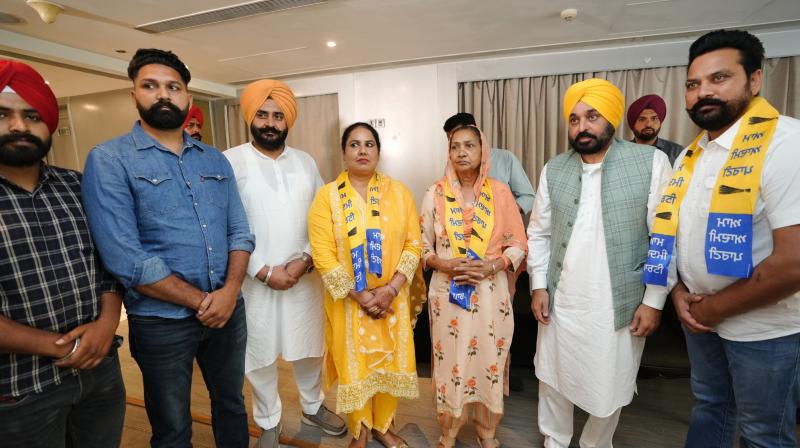 Aam Aadmi Party gets a big boost in many Lok Sabha constituencies of Punjab