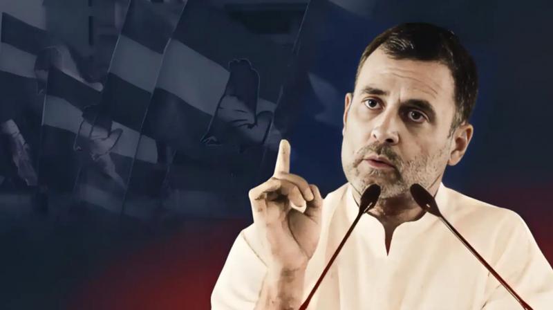 Protest outside Sonia Gandhi's residence over Rahul Gandhi's statement about Sikhs in America