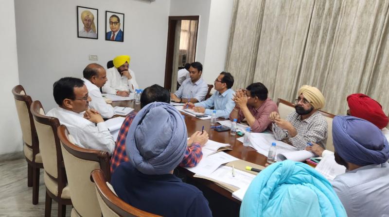 PWD Minister Harbhajan Singh ETO instructs for early disposal of arbitration and court cases