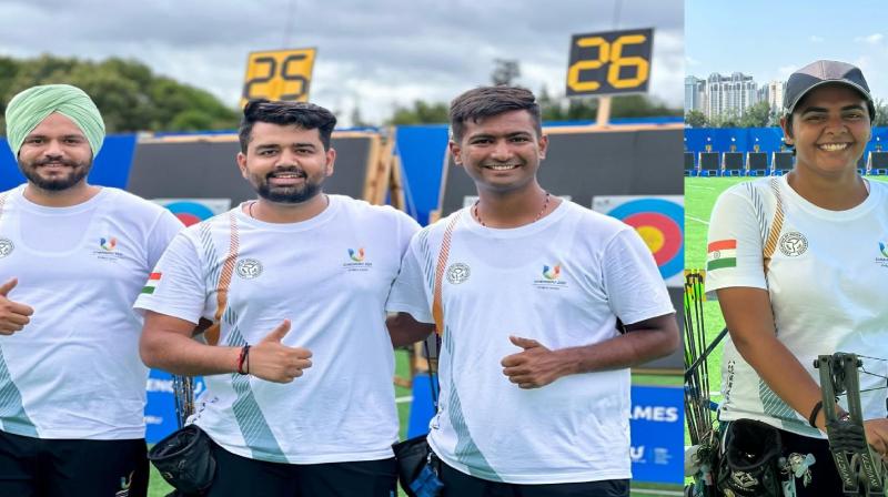  Archers of Punjabi University made a winning start in the ongoing 'World University Games' in China