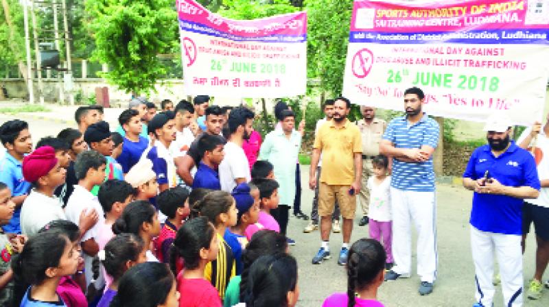 Players and Children During Meeting 