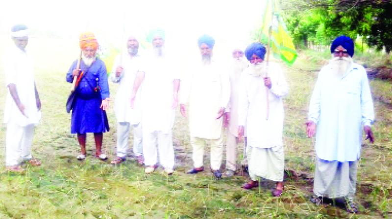 Bhartiya Kisan Union Kulwant Rai Sharma With others 