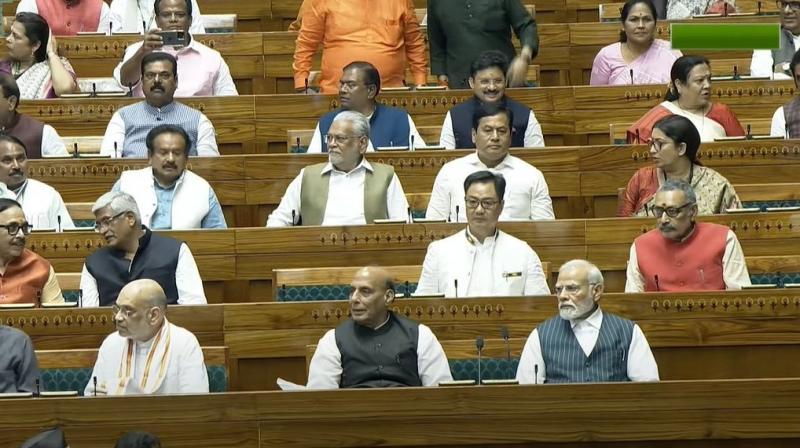 Union ministers and BJP leaders termed 'Nari Shakti Vandan Bill' as historic