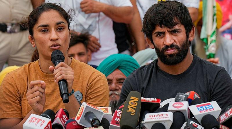 Vinesh Phogat, Bajrang Punia 