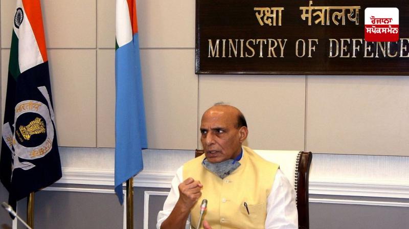  Union defence minister Rajnath Singh