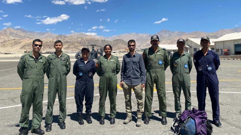 Air force rescued an Israeli citizen stuck in Ladakh