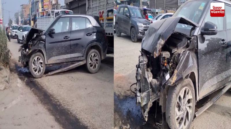 Bathinda-Barnala Road Cars Accident Latest News in Punjabi