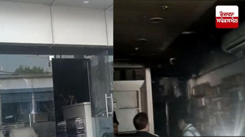 Fire breaks out at clothing shop in Jalandhar