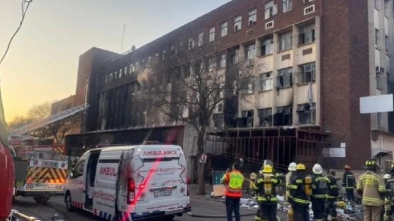  South Africa: A fire broke out in a multi-storey building in Johannesburg, 73 people died