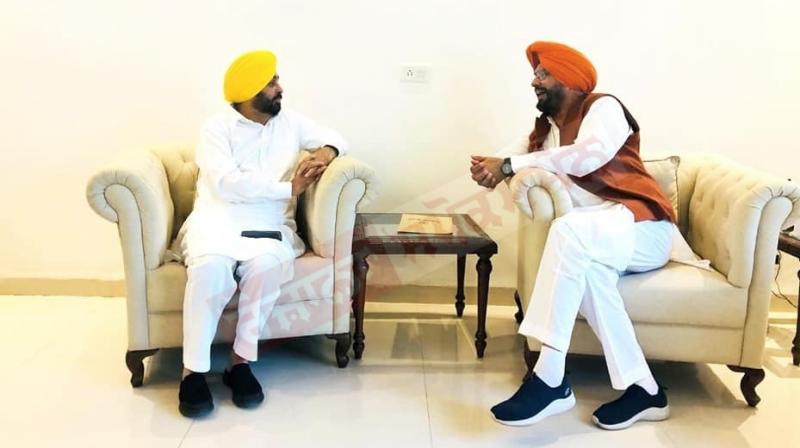 Cabinet Minister Kuldeep Singh Dhaliwal called on CM Bhagwant Mann