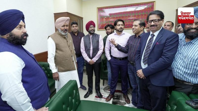 Minister Cheema and Harjot Bains inaugurate state-of-the-art press lounge to provide better working environment to journalists