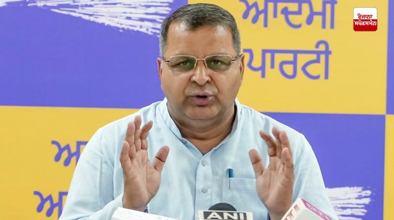 ਆਪ ਦੇ ਸੀਨੀਅਰ ਬੁਲਾਰੇ ਨੀਲ ਗਰਗ 