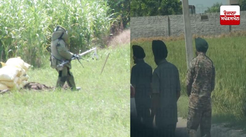 Special investigation teams reach house of accused in connection with bomb blast in village Jida, Bathinda