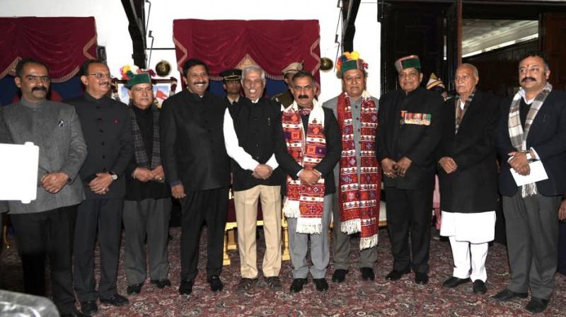 Himachal Cabinet: These 7 MLAs became ministers in Sukhu government, took oath in Raj Bhavan 