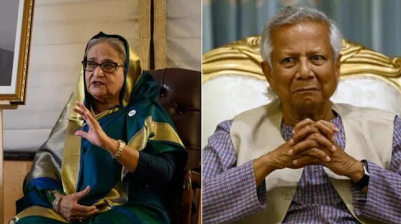 ਸ਼ੇਖ ਹਸੀਨਾ ਅਤੇ ਮੁਹੰਮਦ ਯੂਨਸ