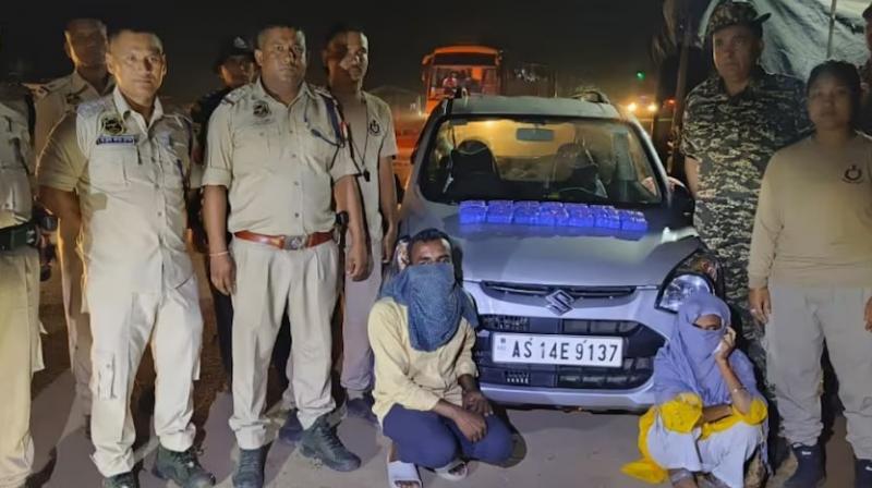 Drugs worth Rs 8 crore recovered in Assam, two arrested