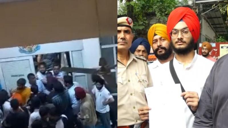  Sikh student turban In Delhi