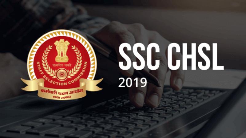 SSC CHSL Recruitment 2019