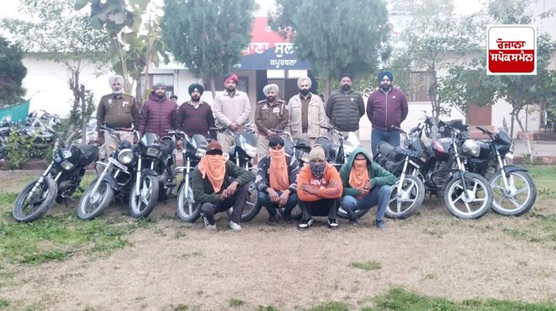 ਪੁਲਿਸ ਵਲੋਂ ਕਾਬੂ ਕੀਤੇ ਗਏ ਮੁਲਜ਼ਮ 