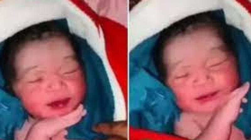 Viral Video: The public of the internet was blown away by the Pushpa’s swag of the newborn, said – it will not bow down