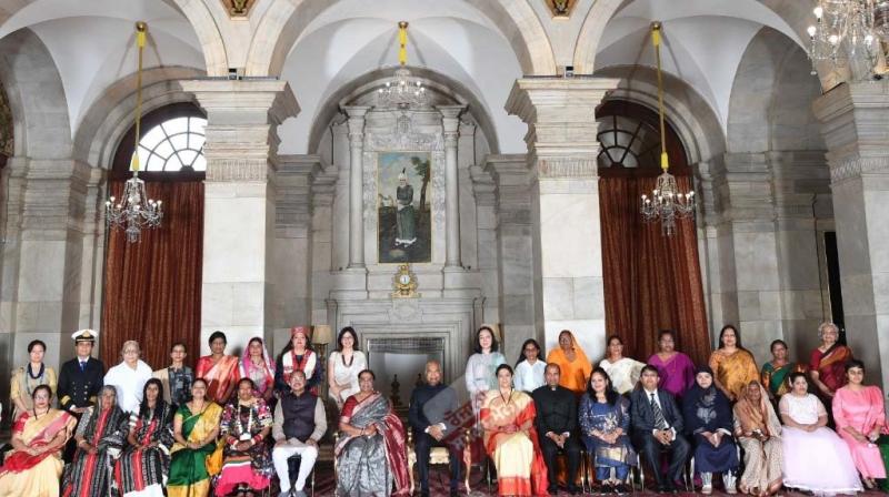  President Kovind Presents 29 Women With Nari Shakti Award on Women's Day
