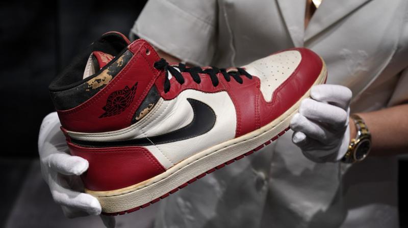 Michael Jordan's Sneakers Sell For Record-Breaking 615,000 dollar