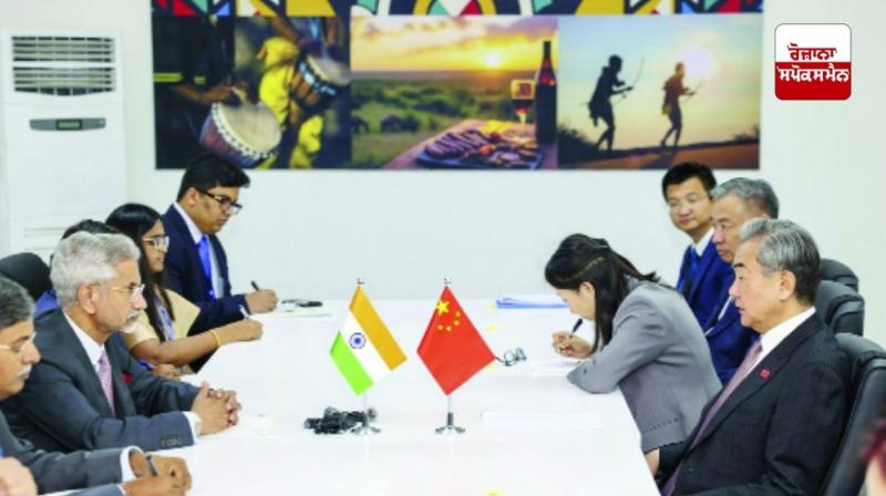 Foreign Minister S. Jaishankar met with Chinese Foreign Minister Wang Yi