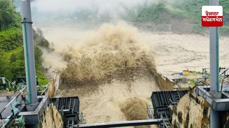 ਹਿਮਾਚਲ 'ਚ ਮੀਂਹ ਦਾ ਕਹਿਰ, BBMB ਨੇ ਪੰਡੋਹ ਡੈਮ ਦੇ 5 ਗੇਟ ਖੋਲ੍ਹੇ, ਪਾਣੀ ਛੱਡਣ ਨਾਲ ਬਿਆਸ ਨਦੀ ਦਾ ਵਧਿਆ ਪਾਣੀ