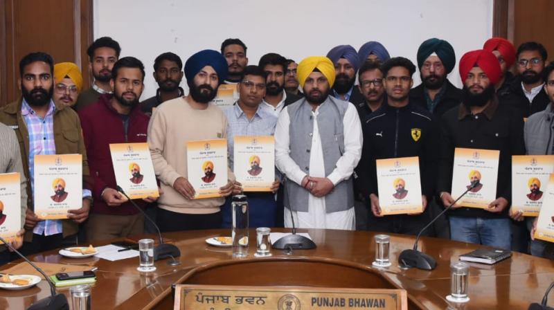 Harbhajan Singh ETO gave appointment letters to 20 junior draftsmen