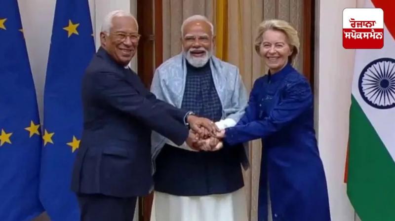 Free trade agreement signed between India and the European Union