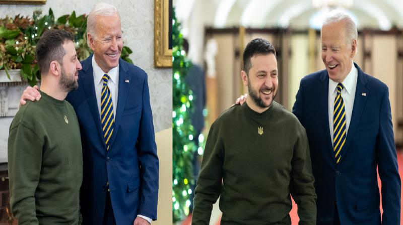 Ukraine President Volodymyr Zelenskyy in Washington