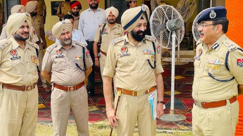 Ahead of Independence Day, the Special DGP reviewed the security arrangements in Ludhiana