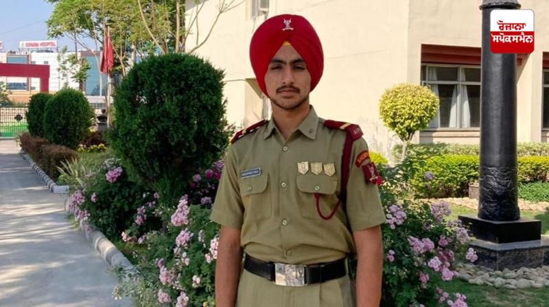 Sikh youth Armanpreet Singh made a bet from the NDA results News in punjabi 