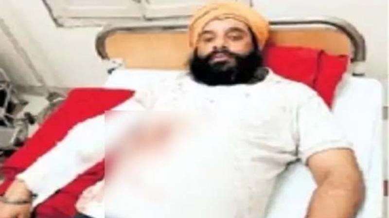 ਜ਼ਖ਼ਮੀ ਮੁਲਾਜ਼ਮ ਗੁਰਪ੍ਰੀਤ ਸਿੰਘ 