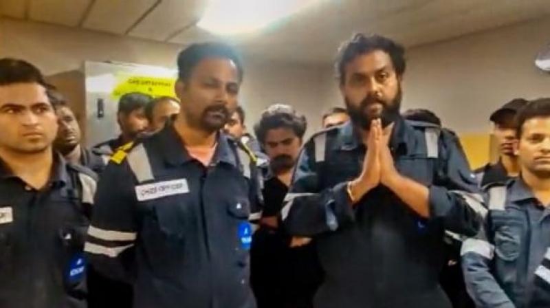 ‘Were forced to drink toilet water’: 16 sailors freed by Nigeria reach home after 10 mths