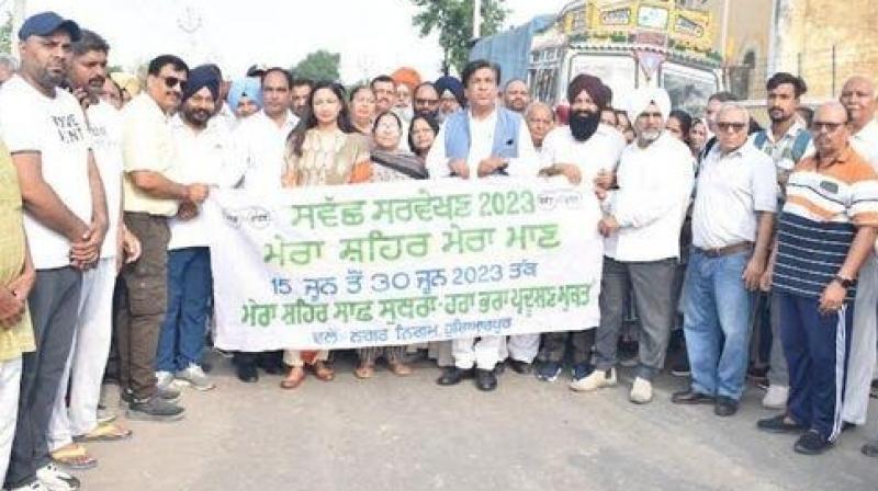 Keeping the city clean is the responsibility of every city dweller: Bram Shankar Jimpa