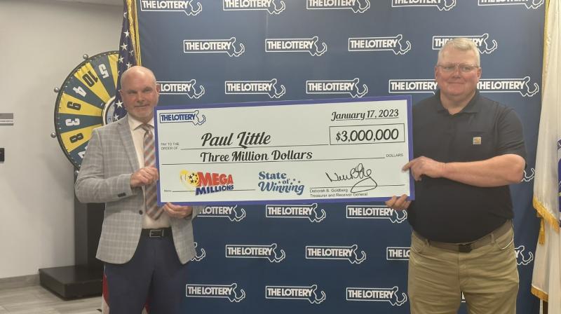 Rightful winner of $3M Mega Millions collects prize after store clerk allegedly swiped ticket