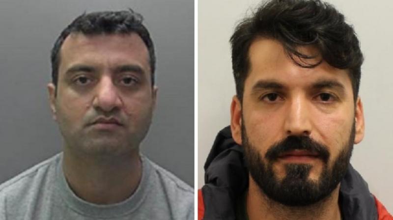 People smugglers: Waqas Ikram and Najib Khan