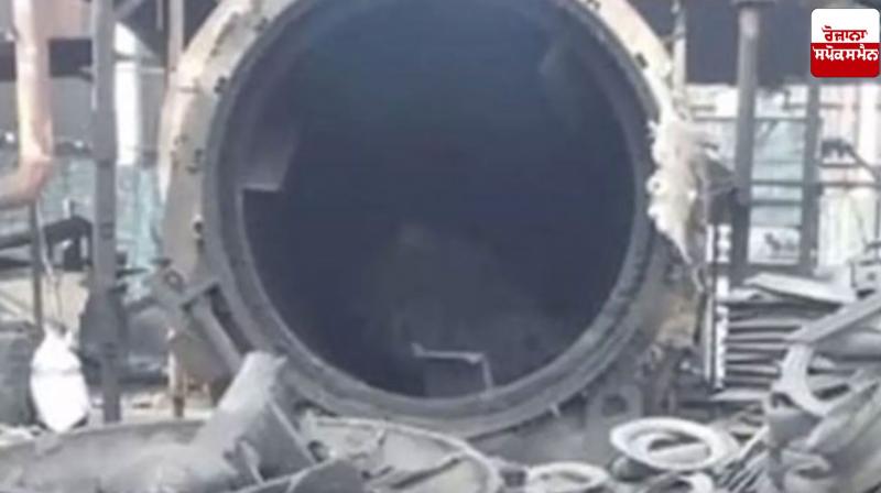 Uttar Pradesh: Massive explosion in tire factory