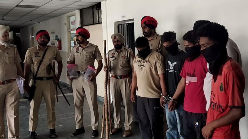 ਪੁਲਿਸ ਵਲੋਂ ਕਾਬੂ ਕੀਤਾ ਗਏ ਮੁਲਜ਼ਮ