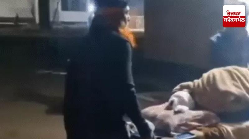 In Bangladesh, a Hindu man was again pushed forward by the mob.