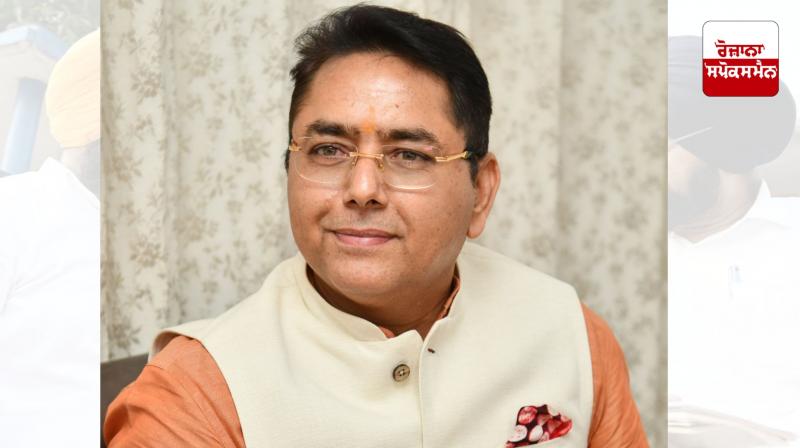 AAP Punjab President Aman Arora wrote a letter to Punjab BJP President Sunil Jakhar.