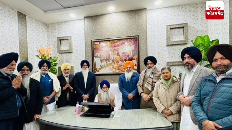 The Akali leaders met Jathedar Sri Akal Takht Sahib