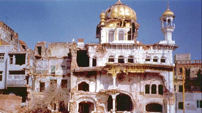 Sri Akal Takht 1984