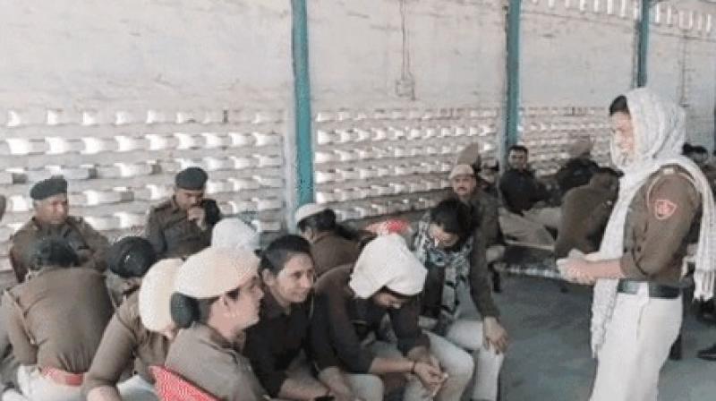 There is tension in Chandpura village of Fatehabad