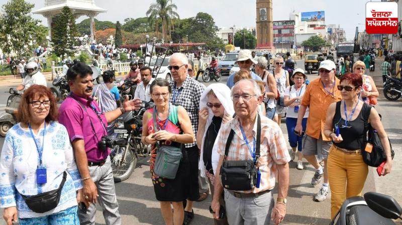 47.8 lakh foreign tourists came to the country from January to June this year
