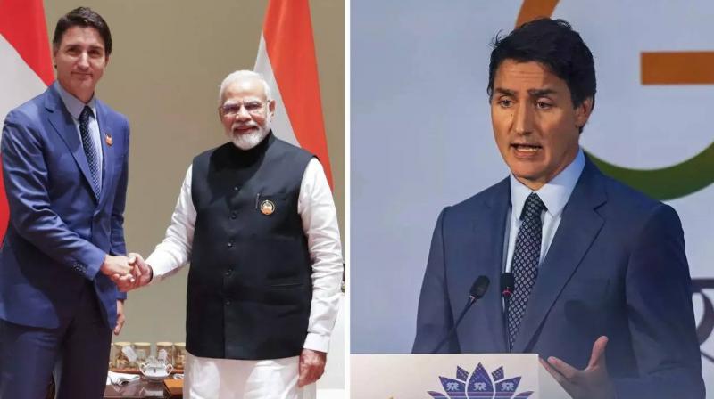 Justin Trudeau, PM Modi 
